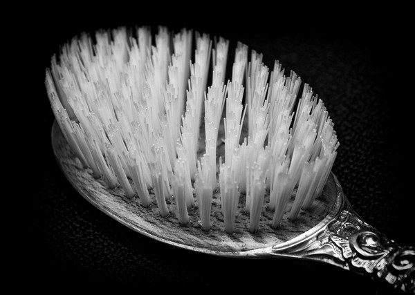 The Monochrome Hairbrush Picture Board by Jonathan Thirkell
