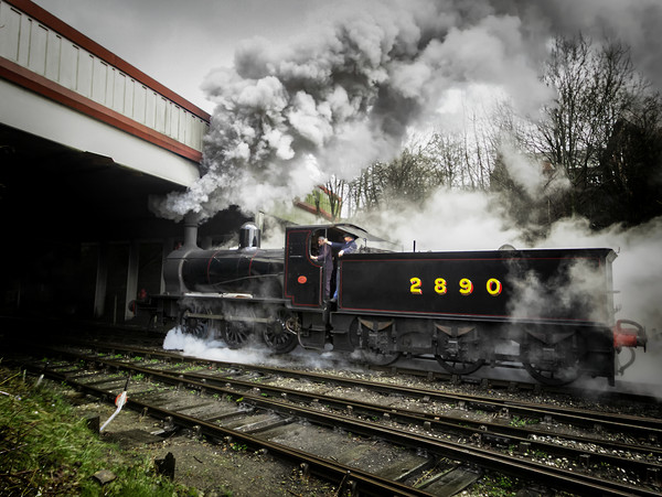 Full steam ahead Picture Board by Jonathan Thirkell