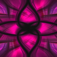Buy canvas prints of Pink Power Abstract Art by Jonathan Thirkell
