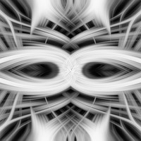 Buy canvas prints of Black and white abstract art by Jonathan Thirkell