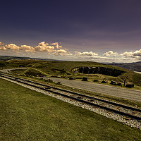 Buy canvas prints of Great Orme Tracks by Jonathan Thirkell