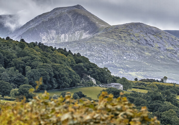 Snowdonia The Welsh Mountains Picture Board by Jonathan Thirkell