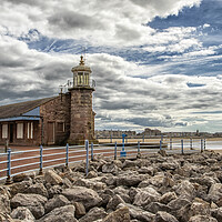 Buy canvas prints of Morecambe Bay Lighthouse by Jonathan Thirkell