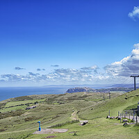 Buy canvas prints of Great Orme Cable Car North Wales by Jonathan Thirkell
