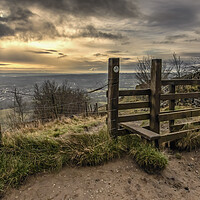Buy canvas prints of View from Peel Tower Holcombe Hill Ramsbottom Bury by Jonathan Thirkell