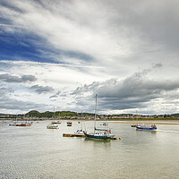 Buy canvas prints of Cowyn, North Wales fishing boats by Jonathan Thirkell