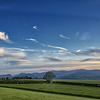 Buy canvas prints of Sunset over Welsh Mountains, North Wales by Jonathan Thirkell
