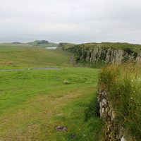 Buy canvas prints of Hadrians Wall by Rebecca Giles