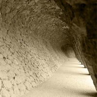 Buy canvas prints of Tunnel to nowhere by Rebecca Giles
