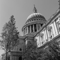 Buy canvas prints of St Pauls Catherdal by Rebecca Giles