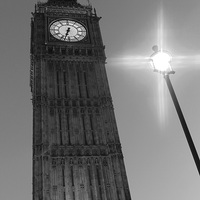 Buy canvas prints of  Big Ben by Rebecca Giles