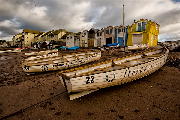 Boats at Teignmouth Picture Board by Jay Lethbridge