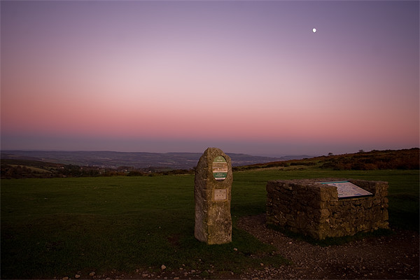 Sunset at Haytor on Dartmoor Picture Board by Jay Lethbridge