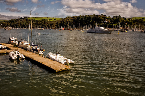 River Dart, Dartmouth Picture Board by Jay Lethbridge