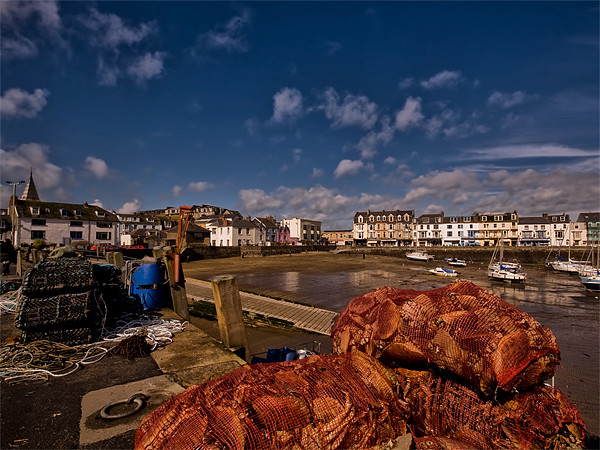 Ilfracombe Crabbing Picture Board by Jay Lethbridge