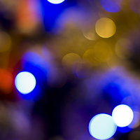 Buy canvas prints of Bokeh Lights from Christmas Tree by Jay Lethbridge