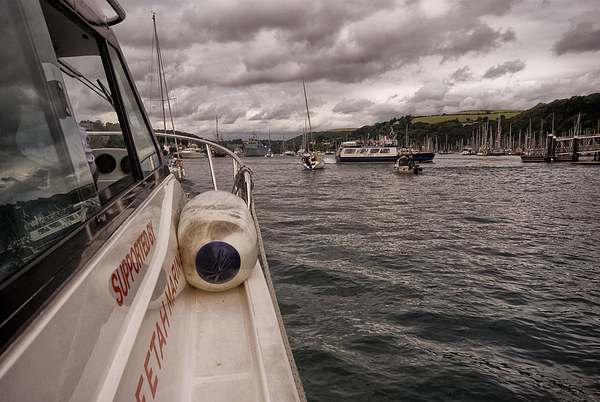 Wet Wheels Boat Trip, Dartmouth Picture Board by Jay Lethbridge