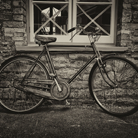 Buy canvas prints of The Old Vintage Bicycle by Jay Lethbridge