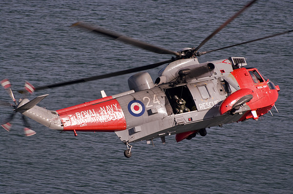 Royal Navy Sea King Picture Board by Jay Lethbridge