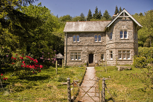 Burrator Lodge at Dartmoor National Park Picture Board by Jay Lethbridge