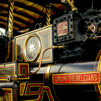 Buy canvas prints of King of the Belgians Steam Engine by Jay Lethbridge