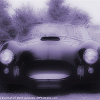 Buy canvas prints of Ghostly Shelby Cobras by Nicholas Burningham