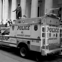 Buy canvas prints of NYPD by Anthony Palmer-Greene
