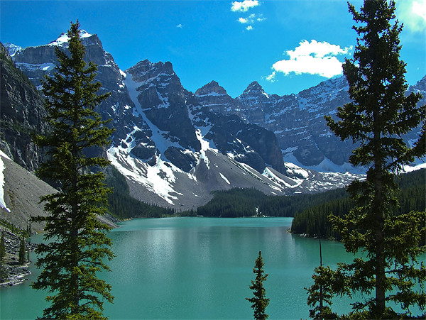 Moraine Lake Picture Board by Phil Emmerson