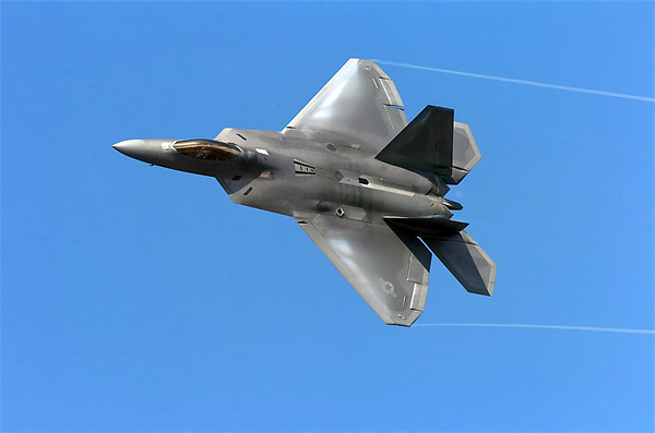 F22 Raptor Aircraft Picture Board by Phil Emmerson