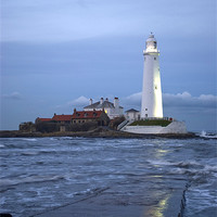 Buy canvas prints of St Mary's Lighthouse by Phil Emmerson