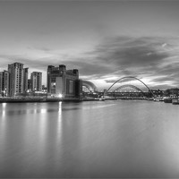 Buy canvas prints of Newcastle Gateshead Quays by Phil Emmerson