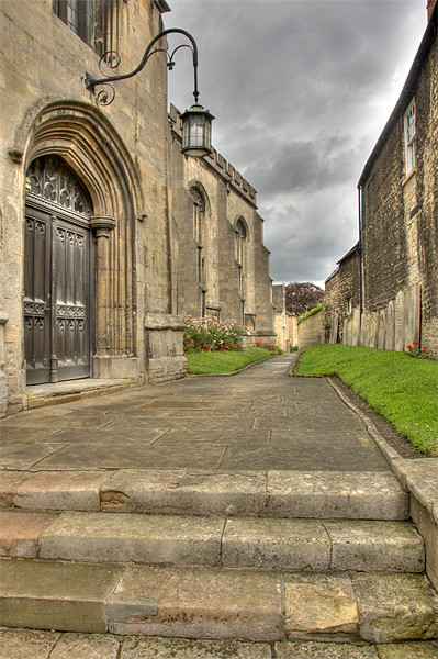 Church steps in HDR Picture Board by Phil Emmerson