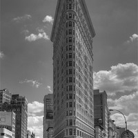 Buy canvas prints of Flat Iron Building, New York by Phil Emmerson