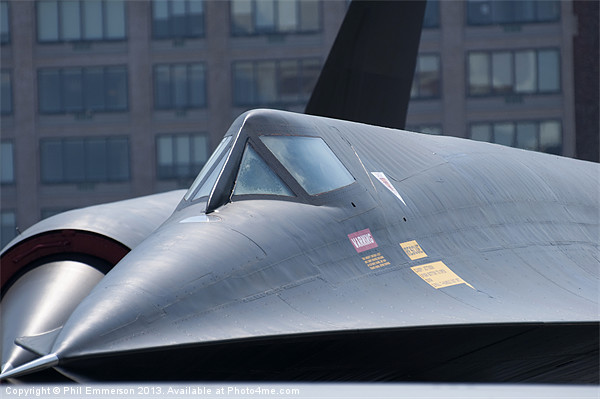 SR-71 Blackbird Picture Board by Phil Emmerson