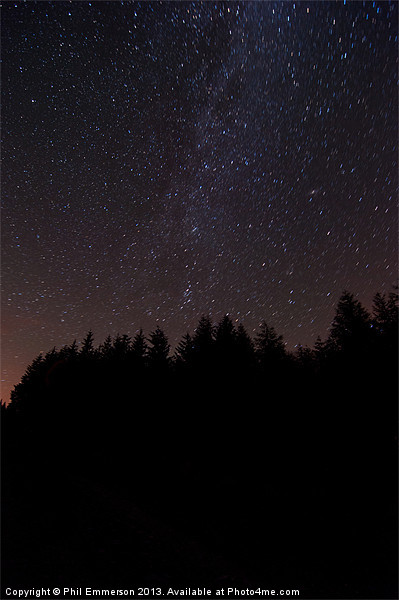 Milky Way Picture Board by Phil Emmerson
