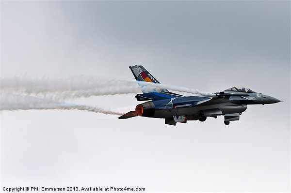 F16 Re-Heat Picture Board by Phil Emmerson