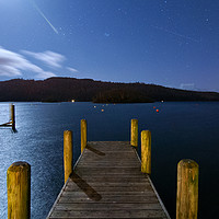 Buy canvas prints of Moonlit Jetty by Phil Emmerson