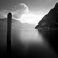Buy canvas prints of Lake Garda Mono by Phil Emmerson