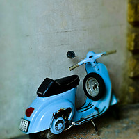 Buy canvas prints of Italian Scooter by Phil Emmerson