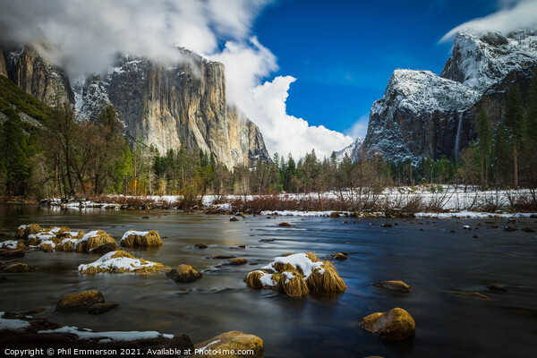 Yosemite Valley Picture Board by Phil Emmerson