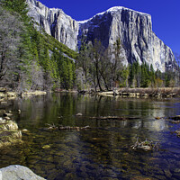 Buy canvas prints of Half Dome reflection by Phil Emmerson