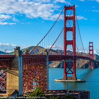 Buy canvas prints of Golden Gate View by Phil Emmerson