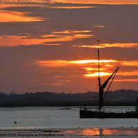 Buy canvas prints of St.Osyth Sunset,Canvas, Print, Photograph, Photo by Jonny Essex