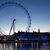 Buy canvas prints of London Eye by David Cane