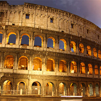 Buy canvas prints of The Colosseum by David Cane