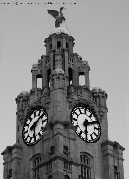 Liver Building  Picture Board by John Wain