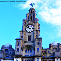 Buy canvas prints of Liver Building by John Wain