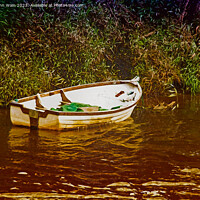 Buy canvas prints of Boat on the Dee (Digital Art) by John Wain