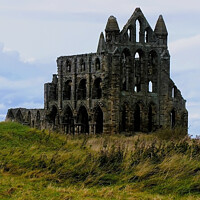 Buy canvas prints of Whitby Abbey by John Wain