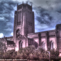 Buy canvas prints of Liverpool Anglican Cathedral by John Wain